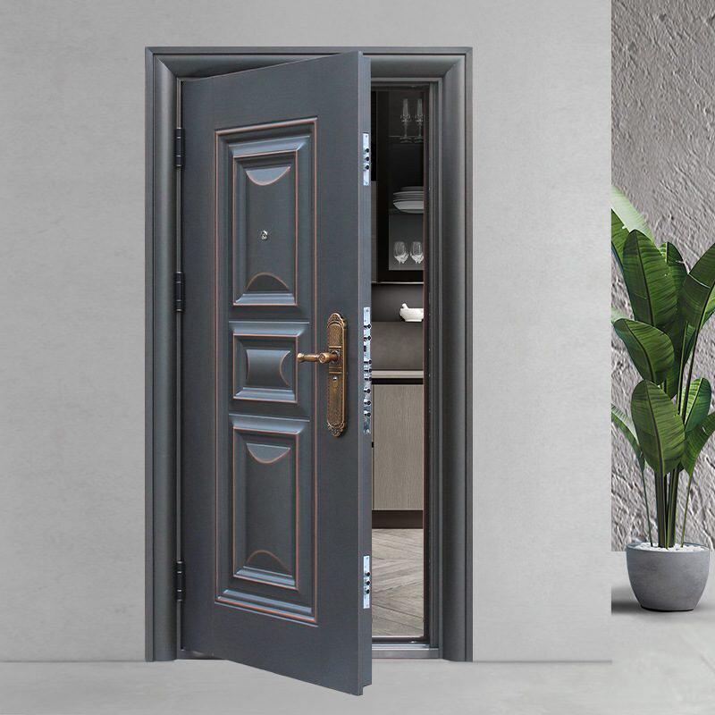 防盗门安全门进户门入户门钢质门合金铜别墅指纹锁钢木门大门