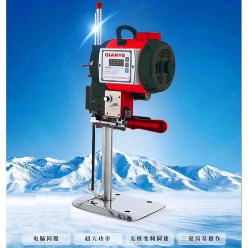 电剪刀 自动磨刀裁布机 QIANYE伺服电剪刀 电热剪裁棉机批发销售