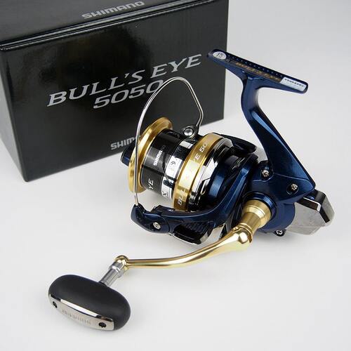 SHIMANO渔轮矶钓外礁诱笼远投轮大物轮BULL'S EYE牛眼纺车轮滩钓