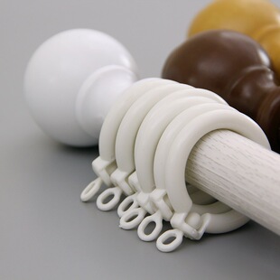 德裕窗帘杆罗马杆 单杆双杆 锰钢合金 纳米消音 精选配件