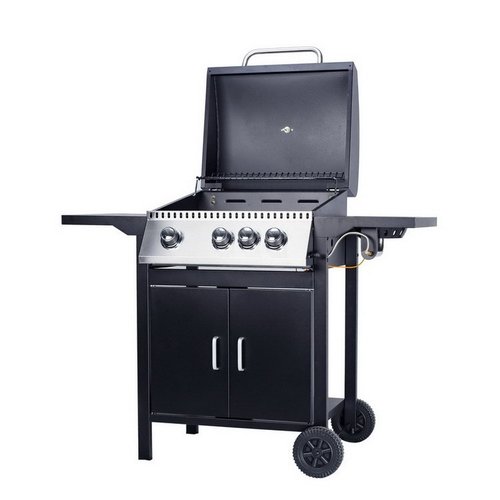 工厂批发烧烤架bbq燃气烧烤炉别墅不锈钢烤肉炉防风设计烤羊排