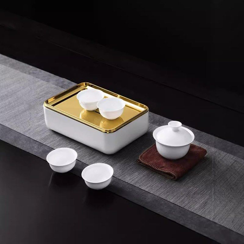 旅行喝茶功夫茶具户外露营饮茶茶盘品茗茶杯器具套装神器露营便携,餐饮具,旅行茶具,淘宝优惠券,粉丝福利购,淘宝优惠卷