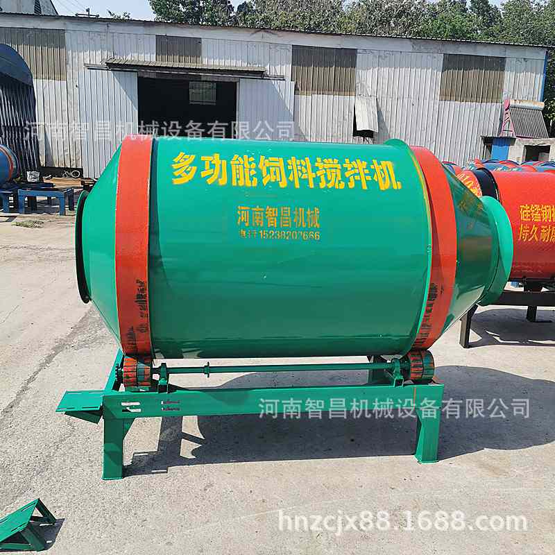 批发大容量草饲料搅拌机 卧式秸秆草料混合搅拌机 牛羊饲料拌草机