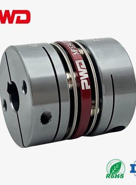 MPS双膜片联轴器大扭矩步进联轴器电机编码器数控车床PWD伺服电机