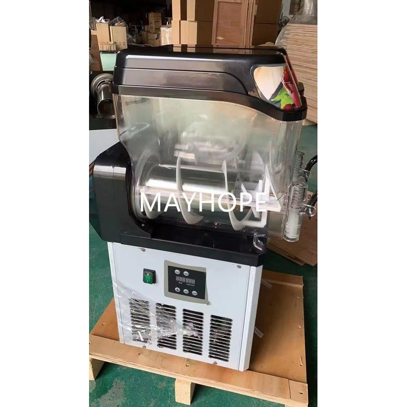 双缸 雪融机 商用雪泥机 冷饮两用 电压220V/110V 出口