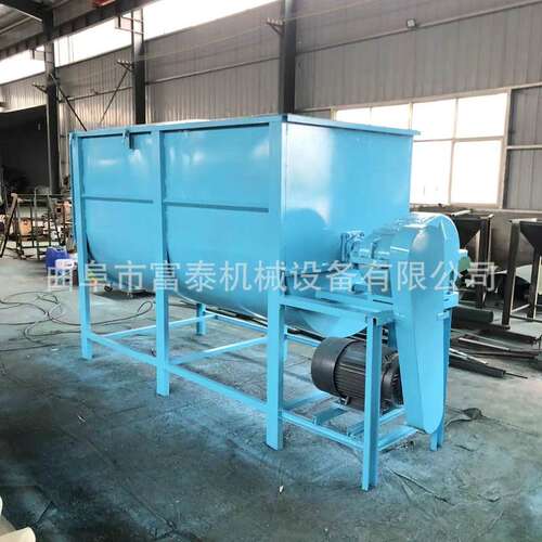 小型养殖饲料搅拌机 高粱杆饲料搅拌机粉碎一体机养殖用搅拌机