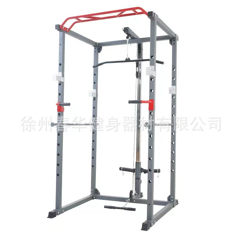 框式深蹲架组合架引体向上训练器卧推架综合训练器材自由深蹲架