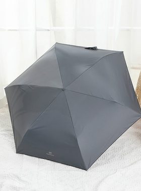 GM317休闲夏日轻便铅笔伞雨学生三折太阳伞遮阳伞便携女防晒傘