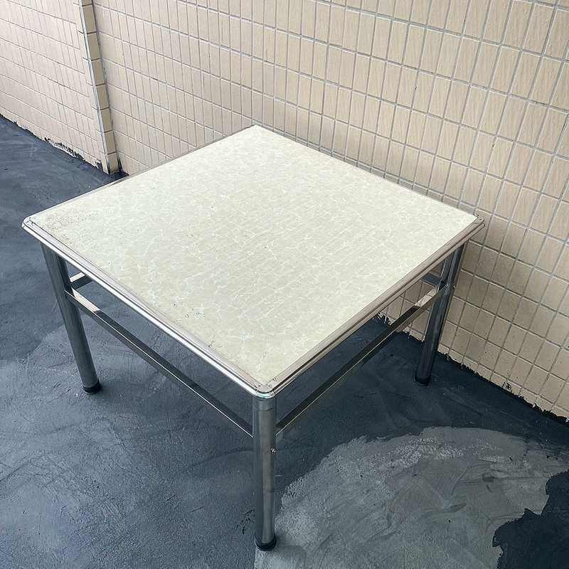不锈钢加厚方桌架四方桌子框烧烤折叠桌大排档桌正方形家用户外,住宅家具,不锈钢/PVC餐桌,淘宝优惠券,粉丝福利购,淘宝优惠卷