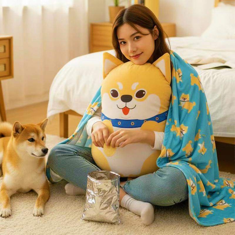 捕梦岛异形玩偶午睡毯抱枕被子两用毯子汽车办公室空调被靠枕枕头,居家布艺,抱枕被,淘宝优惠券,粉丝福利购,淘宝优惠卷