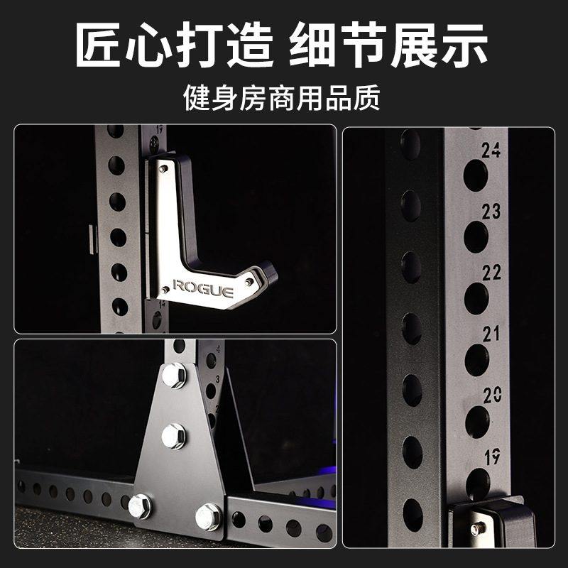 杠铃卧推举重床健身房商用仰卧上斜推胸架子多功能平卧推胸训练架