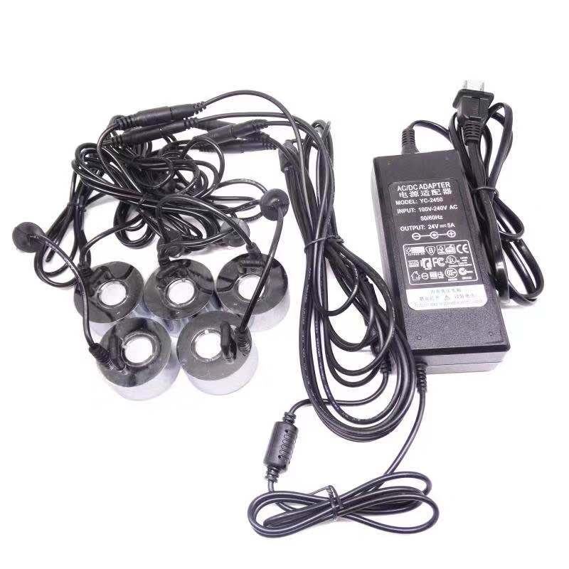 一拖三造雾器喷泉喷雾加湿器雾化器流水假山水景鱼池摆设鱼缸盆景