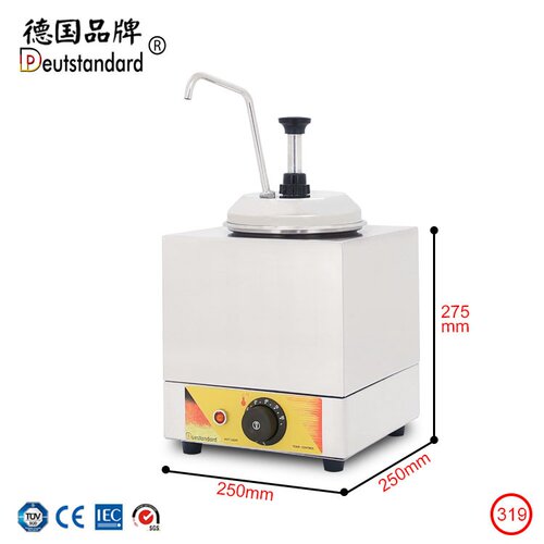 果酱保温机设备双头果酱加热泵单缸果酱泵保温电热商用挤器小吃
