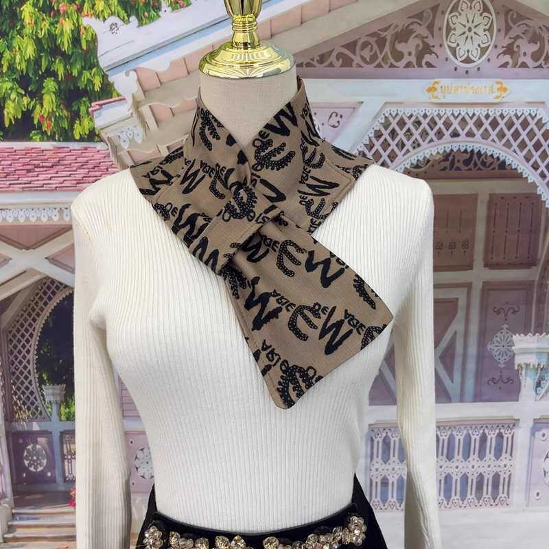 （送暖宝宝）新款德绒带兜护颈围脖防寒百搭脖套防风保暖围巾护颈