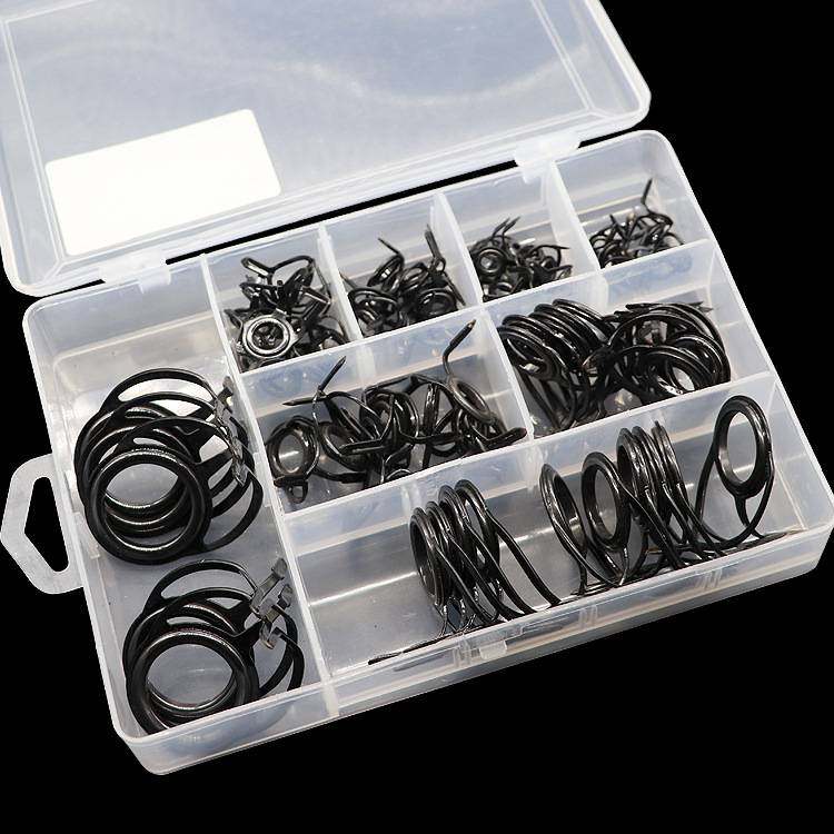 厂家批发75/入盒装高碳钢眼配件鱼竿导陶瓷导线套装海双腿竿环,户外/登山/野营/旅行用品,海钓竿,淘宝优惠券,粉丝福利购,淘宝优惠卷