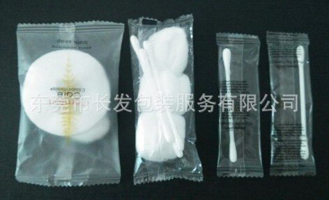三伺服枕式包装机450X餐具勺子叉子自动包装机卧式热封吸管包装机