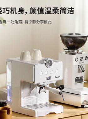 格米莱CRM3610小型家用咖啡机意式半自动咖啡机coffee machine