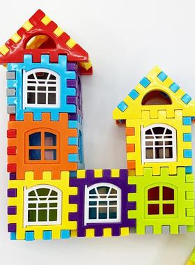 儿童积木玩具益智拼装31248大颗粒岁6到女孩子男孩拼图批发智力一