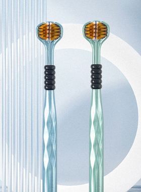 软毛3头成人牙刷包裹式×18.92.5cm