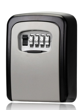 密码钥匙盒跨境热销keybox工地盒壁挂式钥匙体家用金属密码锁锁