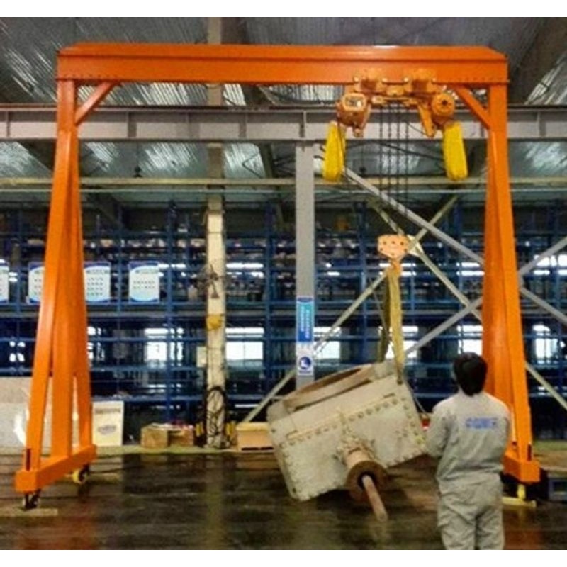 龙门架无轨电动行走龙门吊起重机械电动葫芦吊机移动式龙门吊架