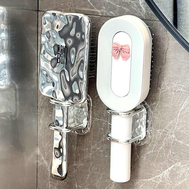 水波纹吹风机置物架壁挂式免打孔浴室收纳架高级感,家庭/个人清洁工具,吹风机置物架,淘宝优惠券,粉丝福利购,淘宝优惠卷