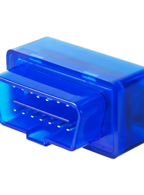 超级MINI迷你wifiELM327OBD2汽车检测仪PIC25K8蓝色1.5
