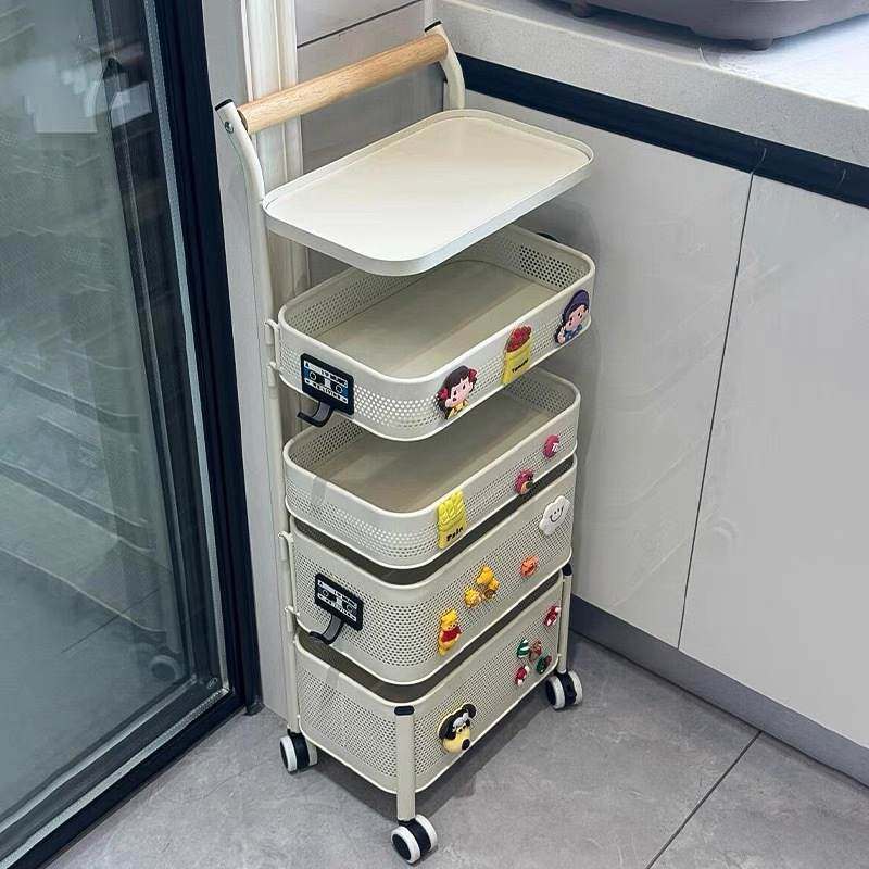 厨房小推车置物架多层家用夹缝移动架收纳储多功能物果蔬落地零食,厨房/烹饪用具,果蔬置物架/篮/框,淘宝优惠券,粉丝福利购,淘宝优惠卷