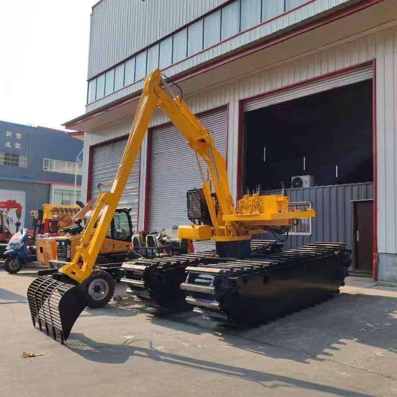 小型履带式船挖 浅河道清淤挖泥船 河道水草垃圾清理两栖挖掘机,农机/农具/农膜,清淤机械,淘宝优惠券,粉丝福利购,淘宝优惠卷