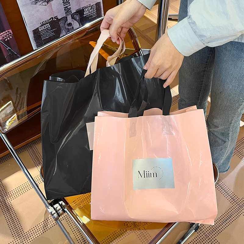 优选高档服装店手提袋女装装衣服用塑料袋礼品包装购物打包