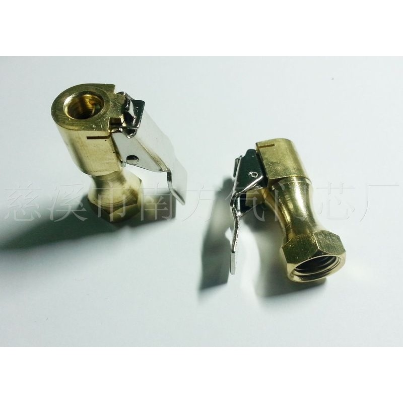 供应轿车用轮胎充气夹头 气动泵转换接头 内螺纹 全铜材质AC-03