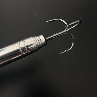 不锈钢锚鱼搭钩钓鱼搭钩钩锚冰钓彩色铝合金钓钓船钩海鱼伸缩搭