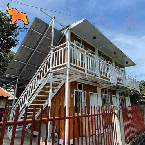 工地彩钢板房宿舍简易集装箱住人箱房移动活动板房组装预制箱房