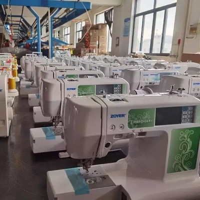 sewing machine佐屹家用绣花机ZY-1950单绣花 小型电脑刺绣机DIY