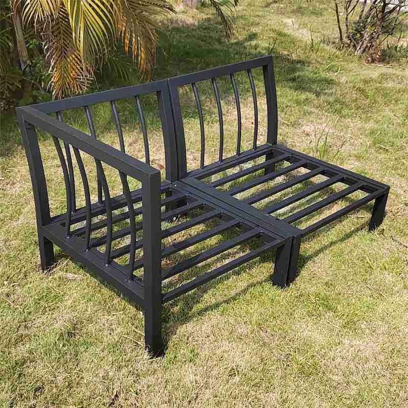 现代简约户外铁艺沙发椅座座椅花园沙发金属防晒双人防水庭院批发,住宅家具,户外沙发,淘宝优惠券,粉丝福利购,淘宝优惠卷