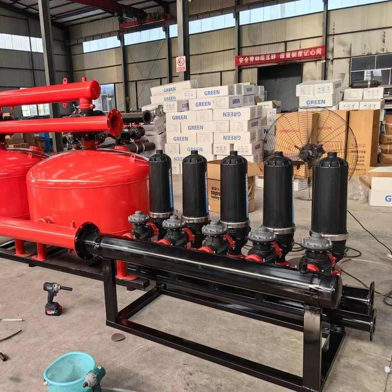 叠片过滤器 农用灌溉全自动反冲洗碟片过滤器加压过滤器厂家