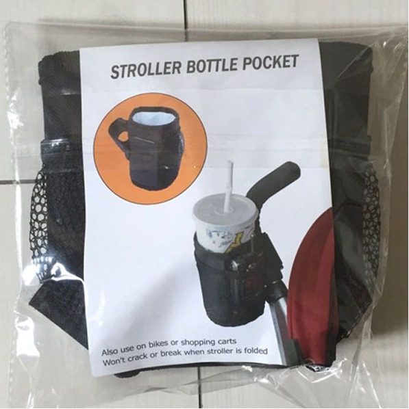 新品 美式婴儿推车伞车专用保温杯袋杯架 防水设计 侧挂,婴童用品,推车雨罩,淘宝优惠券,粉丝福利购,淘宝优惠卷