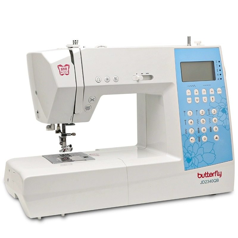 蝴蝶缝纫机JD2340QB家用小型电动家庭多功能自动剪线跨境缝纫机,生活电器,缝纫机/缝绣一体机,淘宝优惠券,粉丝福利购,淘宝优惠卷