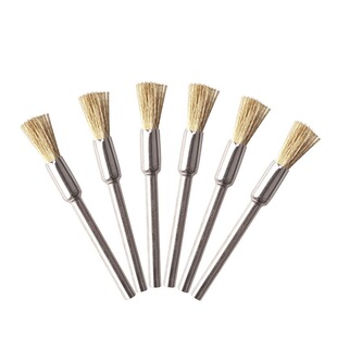 36件套铜丝刷金属除锈T杆轮柄铜丝型钢丝抛光轮带型刷平轮批发