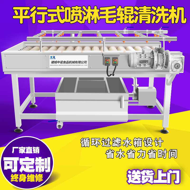 全自动大姜清洗去泥机 萝卜清洗设备 商用胡萝卜去杂清洗机