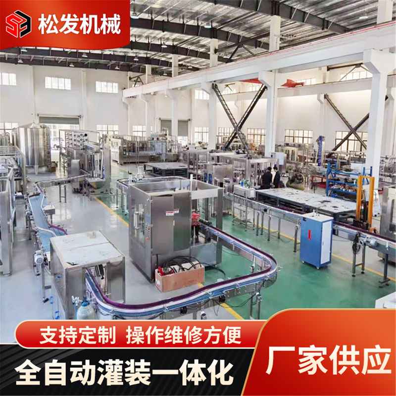 全自动矿泉水灌装生产线设备 小瓶纯净水灌装机  瓶装水加工设备