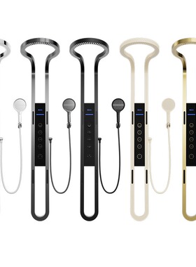 Rainfall Overhead Digital Massage Bathroom Shower Panel