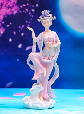 新款国潮古风敦煌飞天新居批发乔迁礼物装饰少女惊喜摆件创意家具