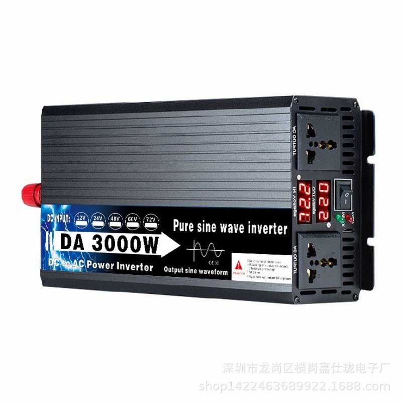 纯正弦波逆变器72V转110V2000W3000W4000W5000W12V24V48V60V家用
