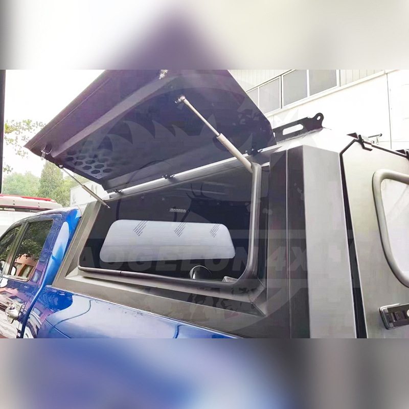 适用长城炮GWM canopy尾箱高盖储物改装后斗货箱钢化玻璃防水高盖