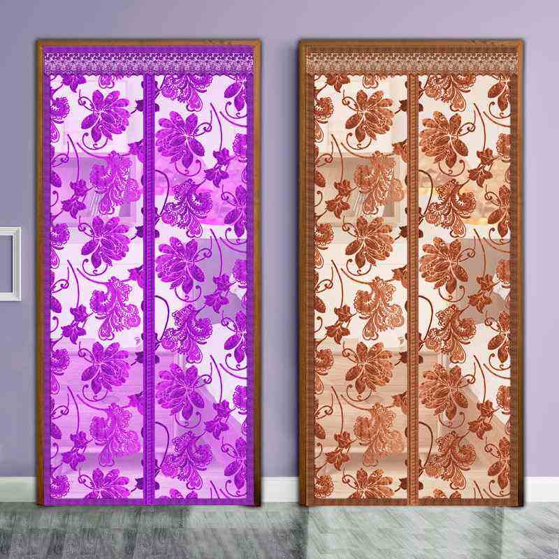 绒绣夏季磁性软纱门静音蚊虫纱窗贴免安装门帘纱帘魔术沙门防,居家布艺,窗纱,淘宝优惠券,粉丝福利购,淘宝优惠卷