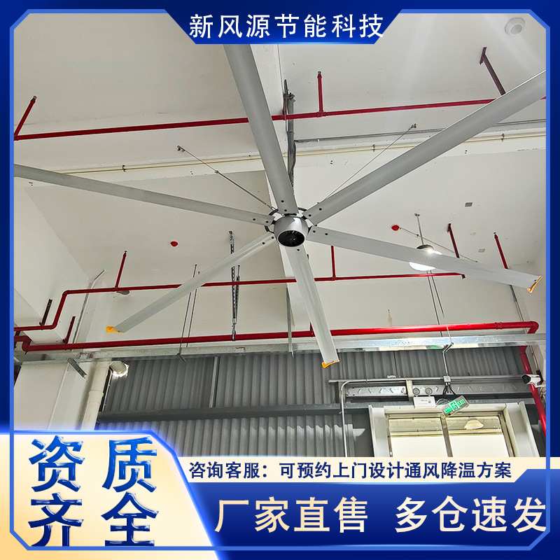 大型工业吊扇工厂车间大功率风扇仓库工业吊扇超大风力厂房大风扇