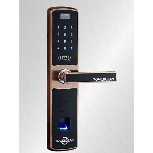 指纹密码锁/指纹刷卡感应防盗锁/密码门锁/智能电子指纹锁