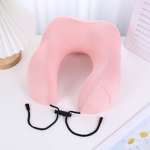 纯色u型护颈枕夏旅行棉记忆午睡枕u睡觉枕头靠枕形脖飞机脖子
