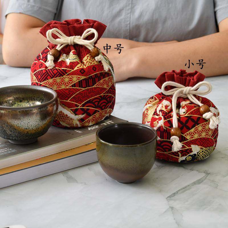 茶具茶杯建盏收纳布袋茶叶罐收纳布包主人单杯束口棉布袋logo定制,包装,棉布袋,淘宝优惠券,粉丝福利购,淘宝优惠卷